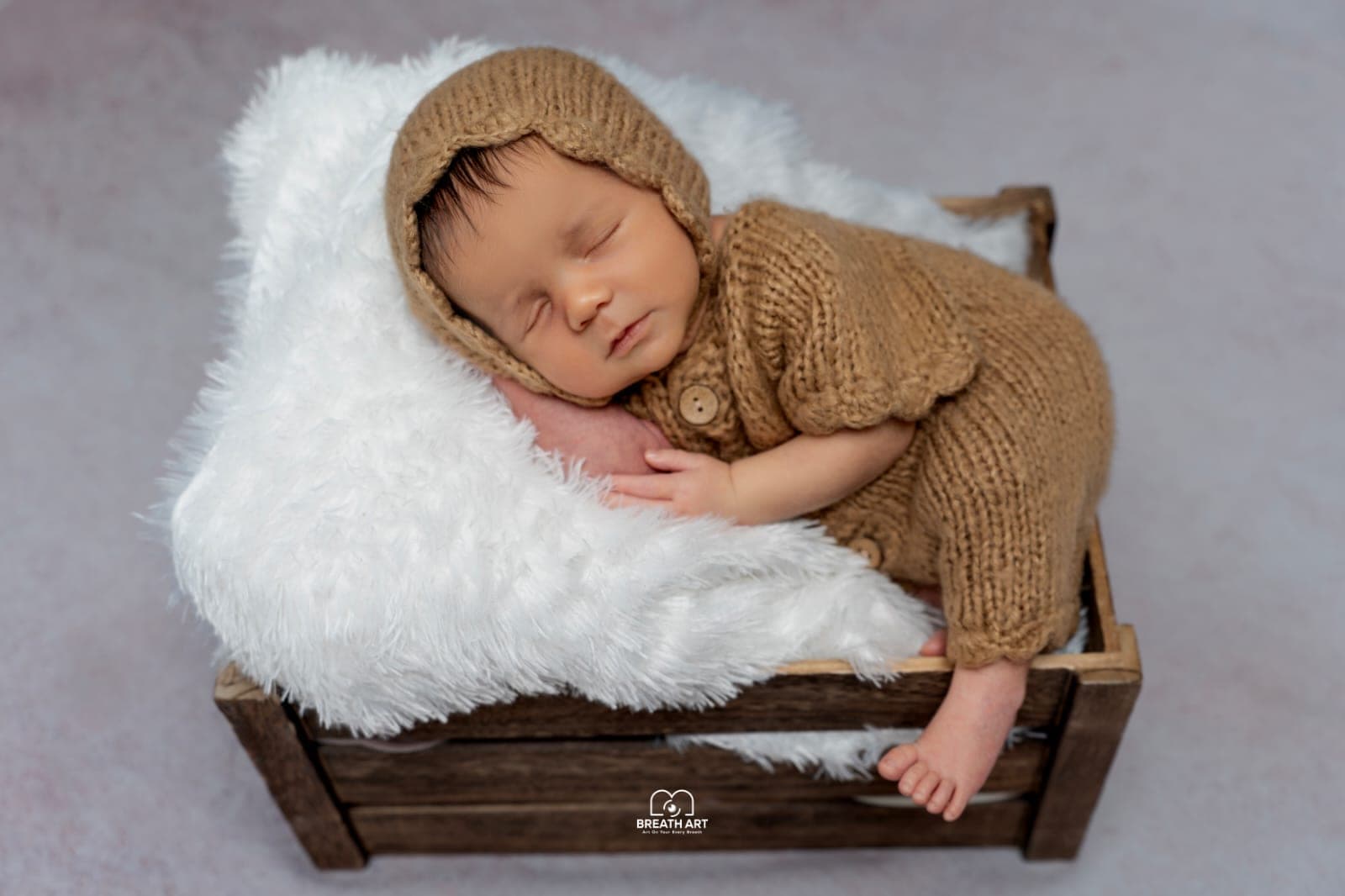 BreathArt newborn portrait