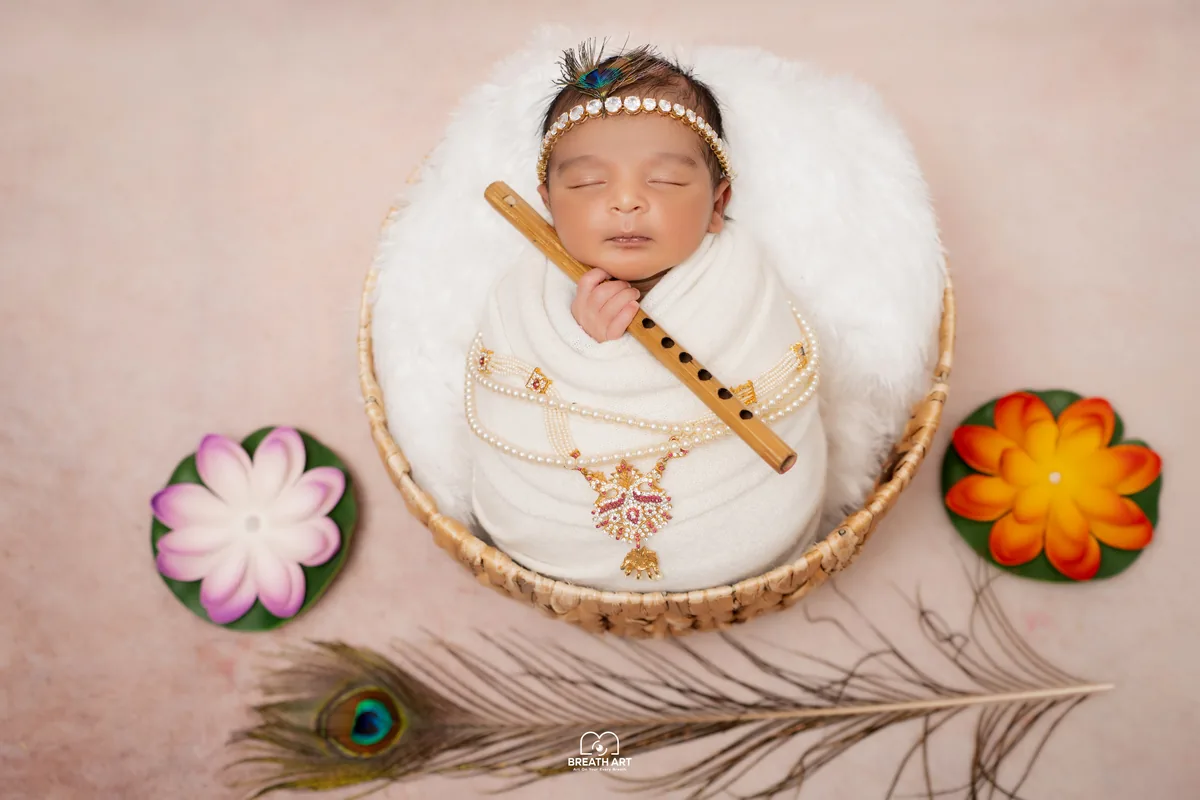 BreathArt newborn portrait