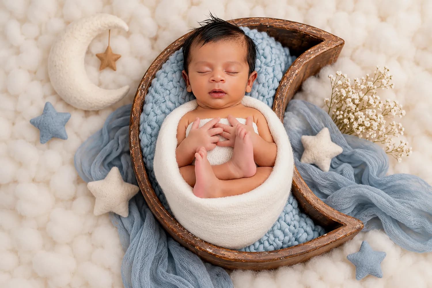 BreathArt newborn portrait
