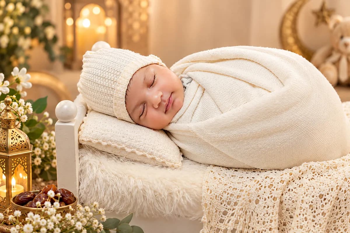 BreathArt newborn portrait