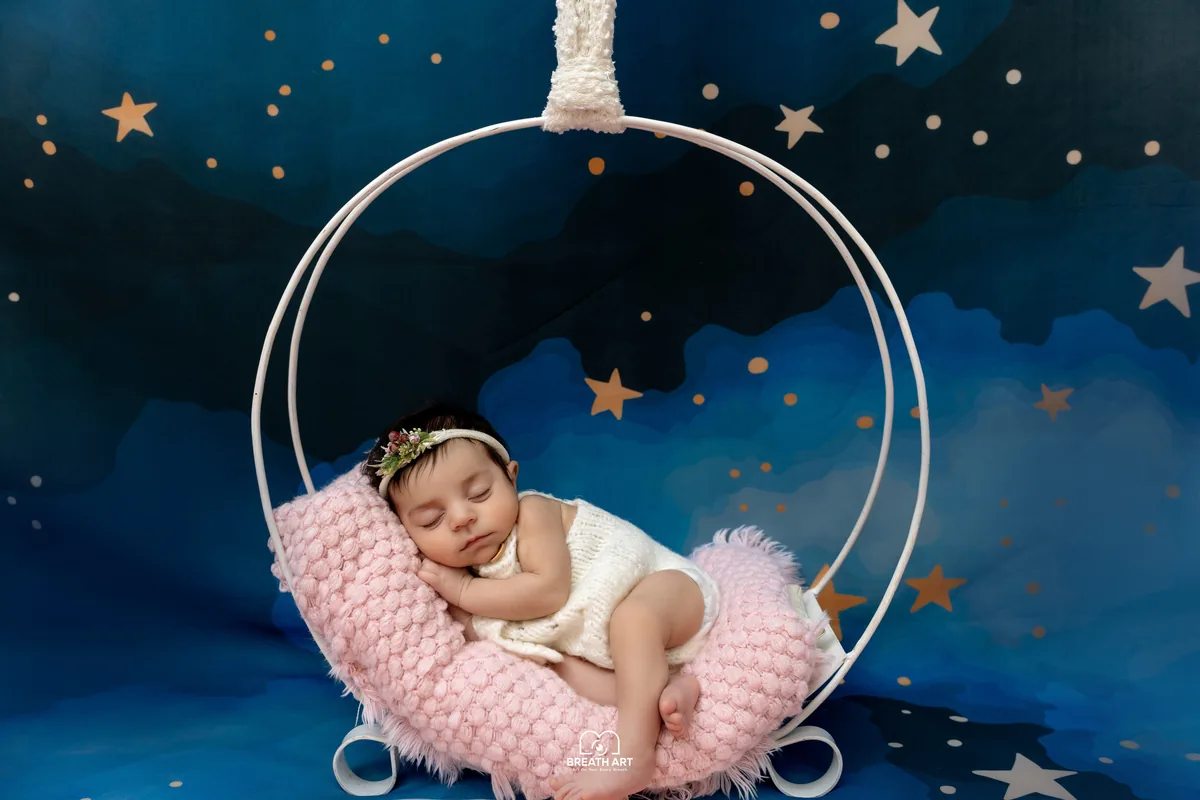 BreathArt newborn portrait