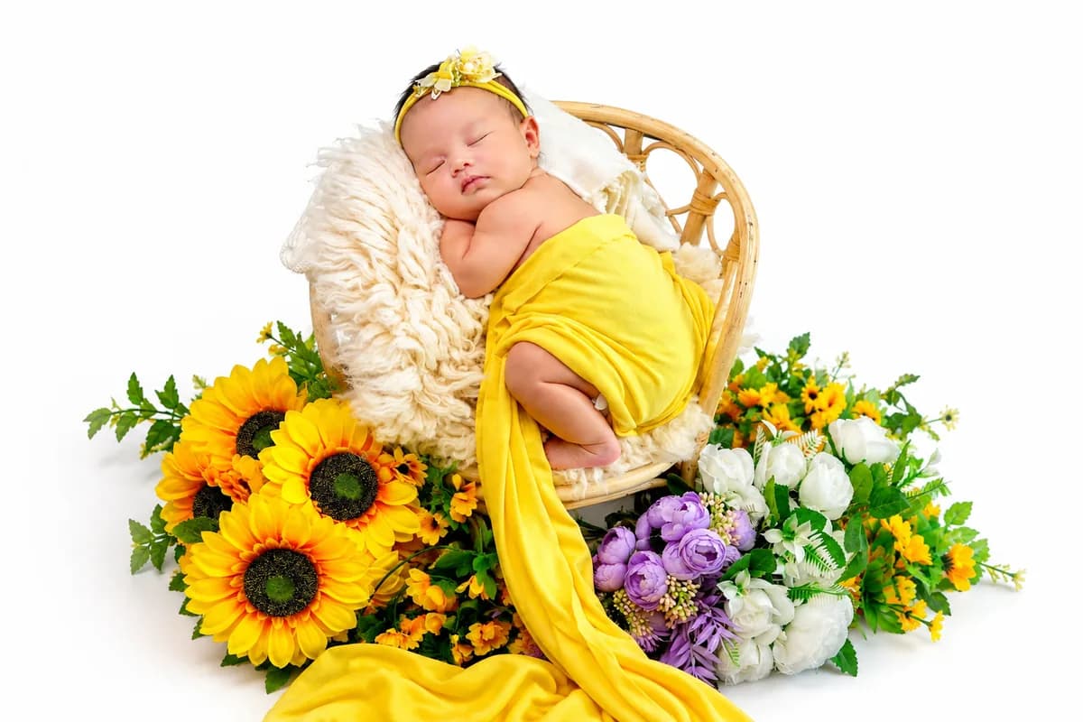BreathArt newborn portrait